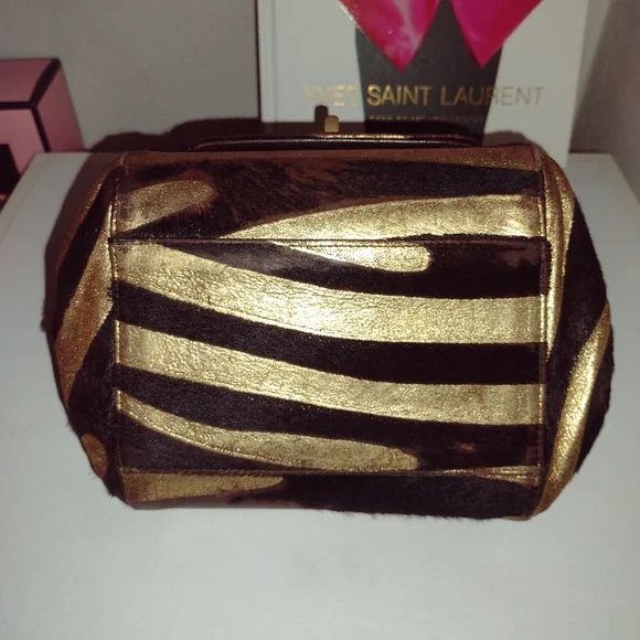 CHANEL Vintage Mini 2.55 Mademoiselle Lock Flap Pony Hair Bag AUTHENTIC - Picture 11 of 15